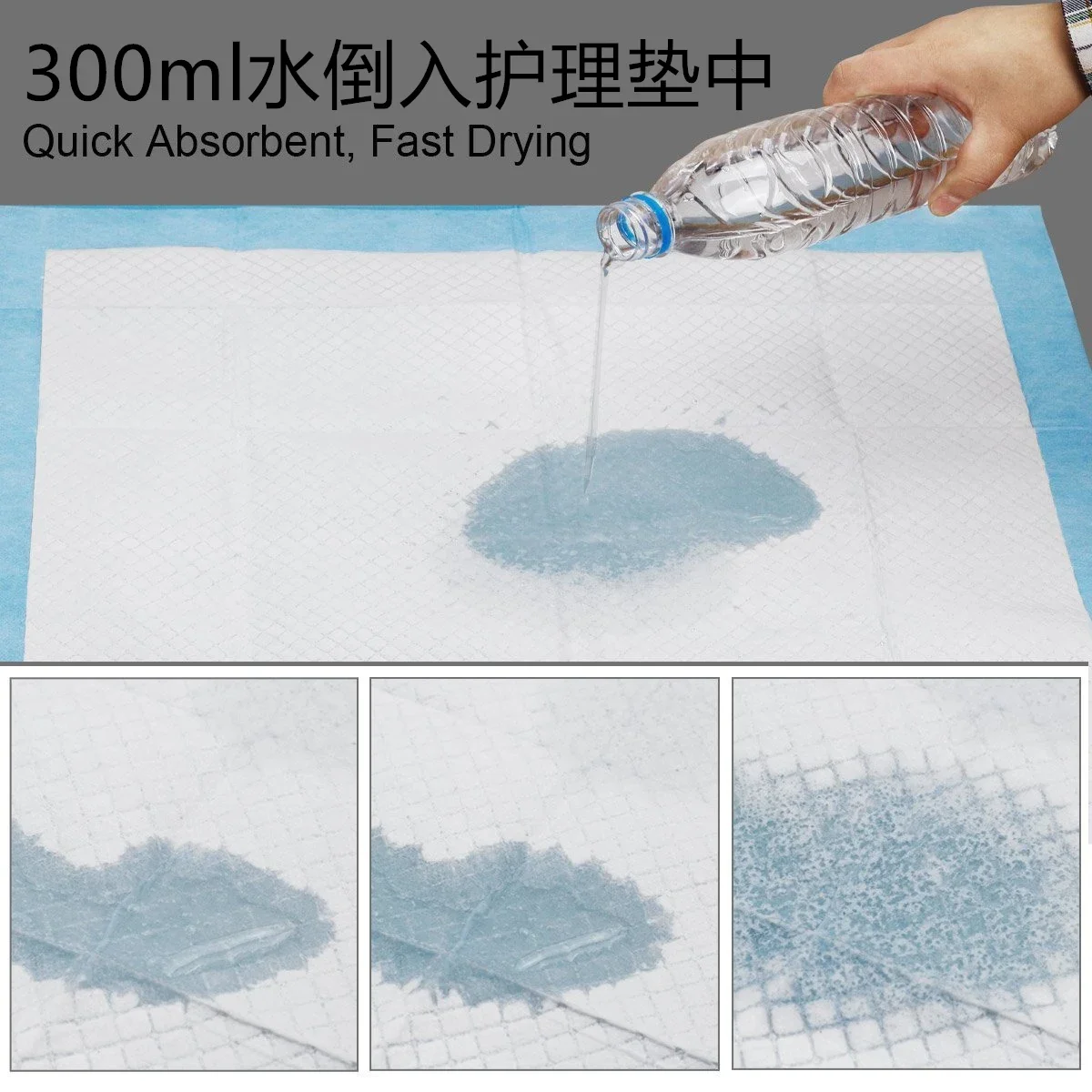 Adult Disposable Urinary Care Pads 60x90 Urine Cushion Nursing Mattress for Elderly People and Dog Cat