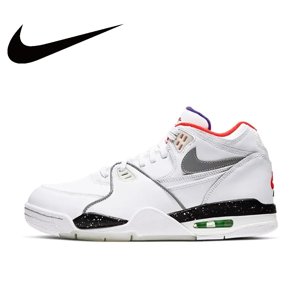 Zapatillas de baloncesto Nike Original Air Flight 89 de caña media para hombre, antideslizantes y con absorción de impactos