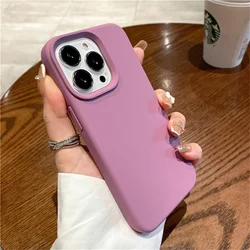 Premium Liquid Silicone Shockproof Phone Case - Luxury Protection in Sleek Design for iPhone 11 (Plum pink)