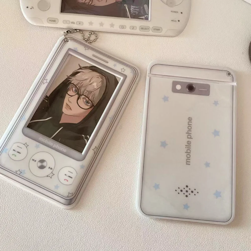 Photocard Holder Keychains 3 Inch for Kpop Binder Instax Mini Photo Album Photographs Korea Idol