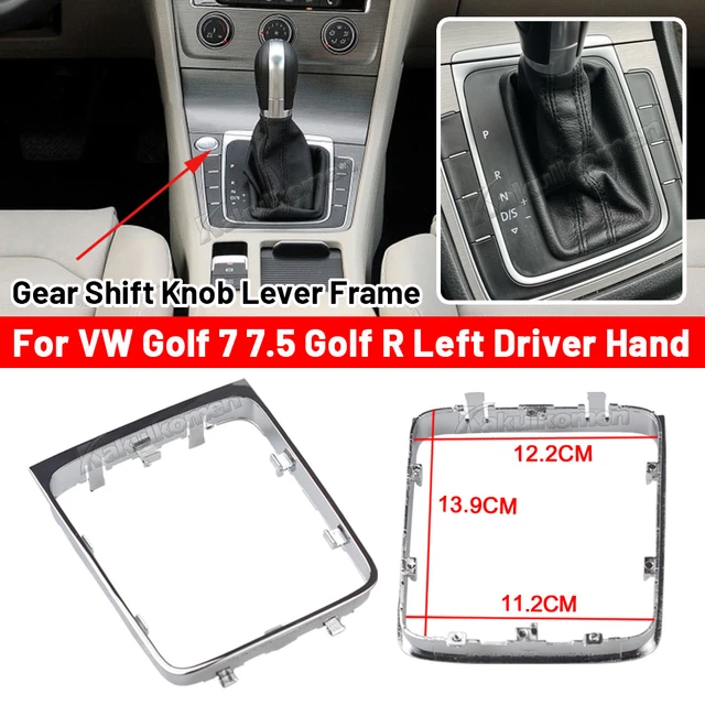 Automatische Schaltknauf Rahmen Halterung Basis Trim 5GG713203A Für VW Golf  7 7,5 Golf R Linken Antriebs Seite - AliExpress