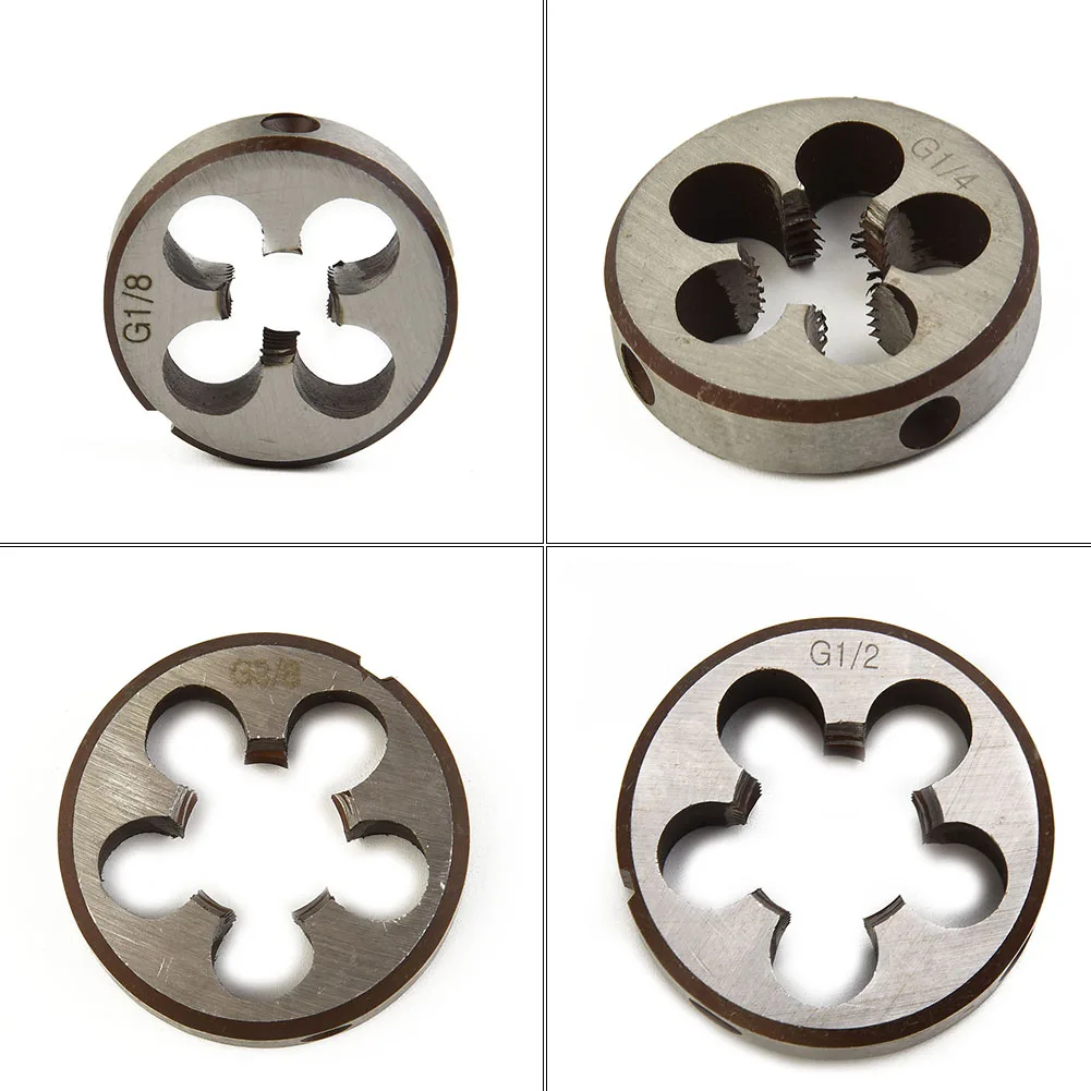 

HSS труба Круглые головки BSP G1/8-28 & G1/4-19 & G3/8-19 & G1/2-14 & G3/4-14 & Круглые головки BSP штампованные ручные инструменты