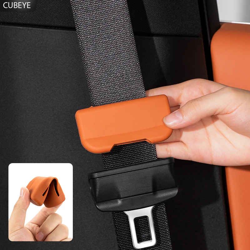 For LIXIANG L6L7L8L9 seat belt protective cover, silicone anti-scratch and anti-collision car modification accessories