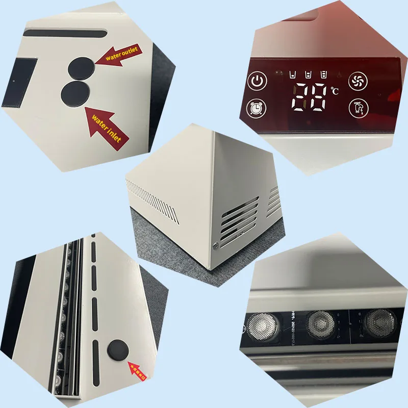 3D Smart Steam Atomized Fireplace With Colorful Flame TV stand Decorative Mist Intelligent Electric Water Vapor Fireplace 6