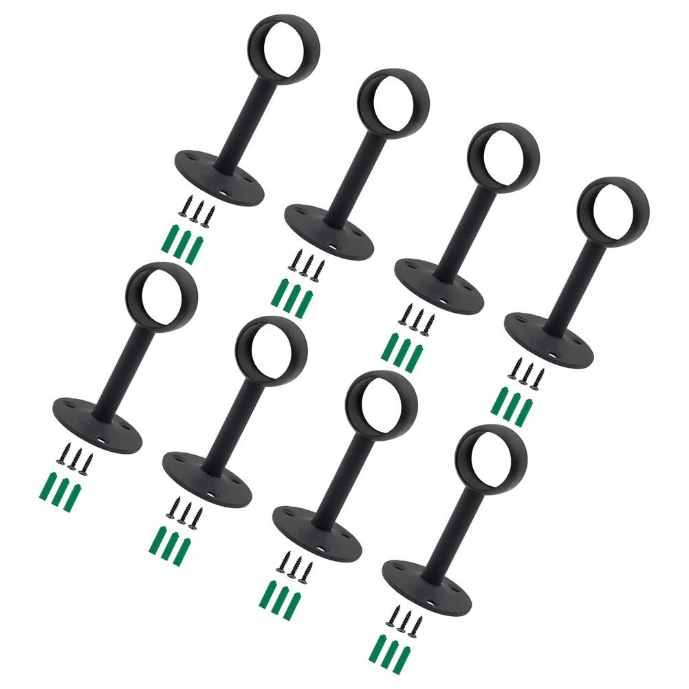 

Curtain Rods Hooks Ceiling Curtain Rod Bracket Heavy Duty Curtain Rod Holder Hangers Curtain Rod Brackets Curtain