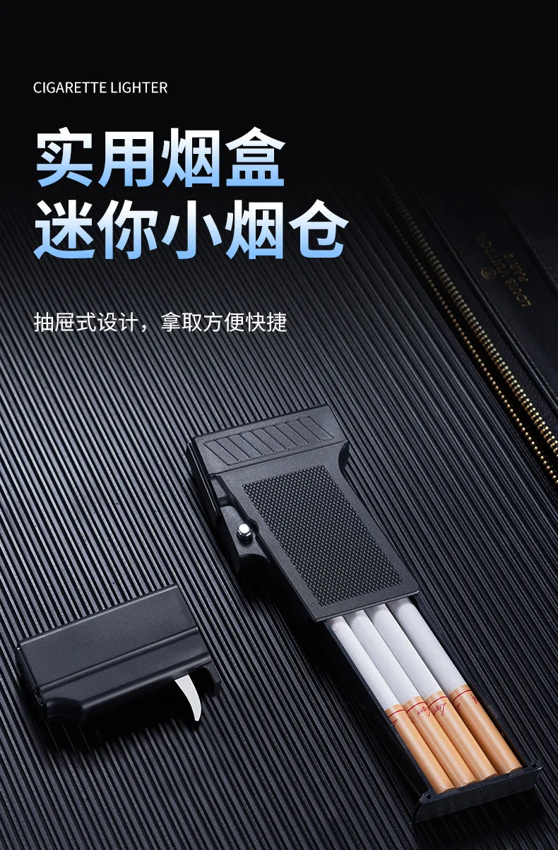 The New Detachable Cigarette Case Multi-functional Dual-purpose