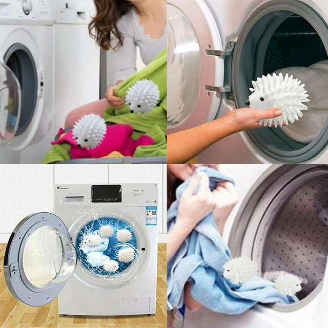 Washing Machine Hair Remover Laundry Ball Kit Nylon Anti-winding Ball Fluff  Cleaning Lint Fuzz Grab Reusable Lint Catcher Home - Laundry Balls & Discs  - AliExpress