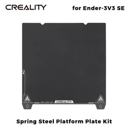 Enhanced 3D Printer Spring Steel Platform Plate Kit (For Ender - 3V3 SE)