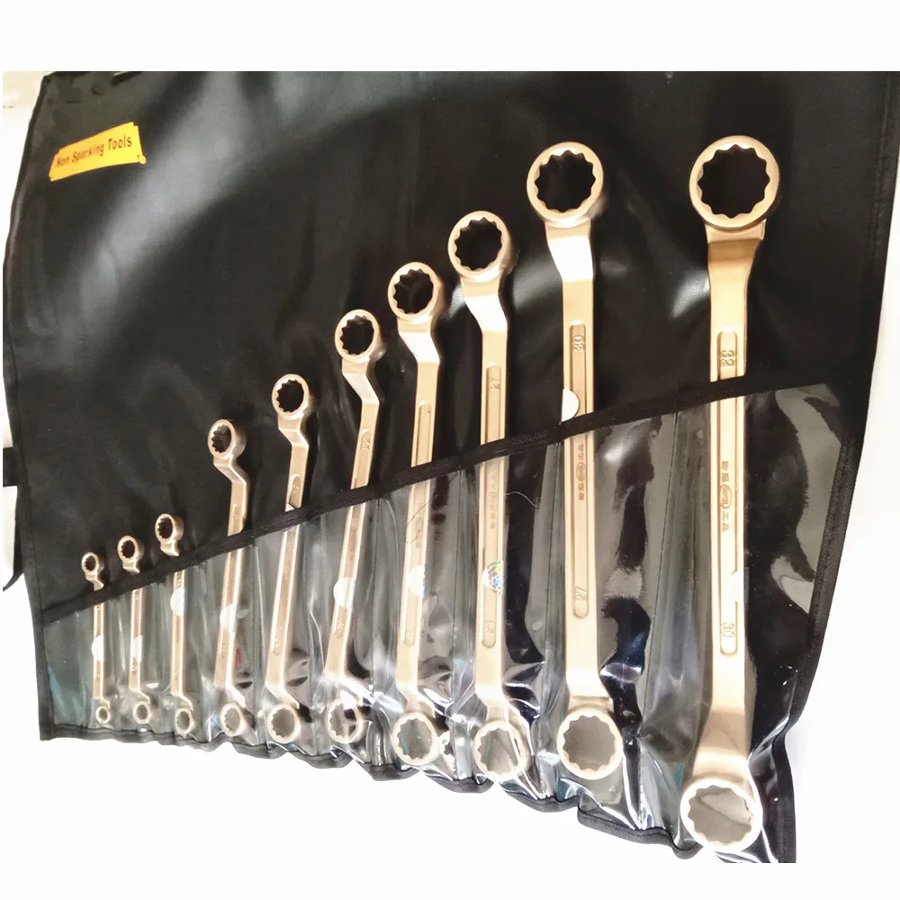 

anti spark hand tools aluminum bronze alloy box end wrench set