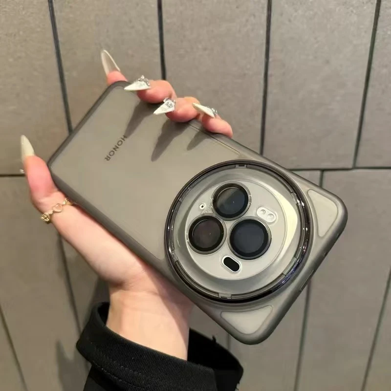 Transparent TPU Silicone Case with Camera Protection
