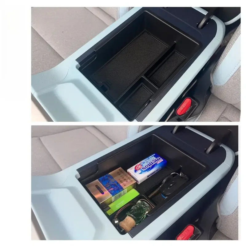 Car Accessories For Aion Y Plus 2021 2022 2023 2024 2025 Center Console Armrest Interior Storage Box Multifunctional Storage Aut
