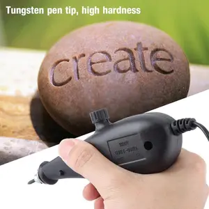 TASP 230V 13W Engraving Pen Electric Engraver Power Tools with Carbide  Steel Tips for Metal Wood Plastic Glass