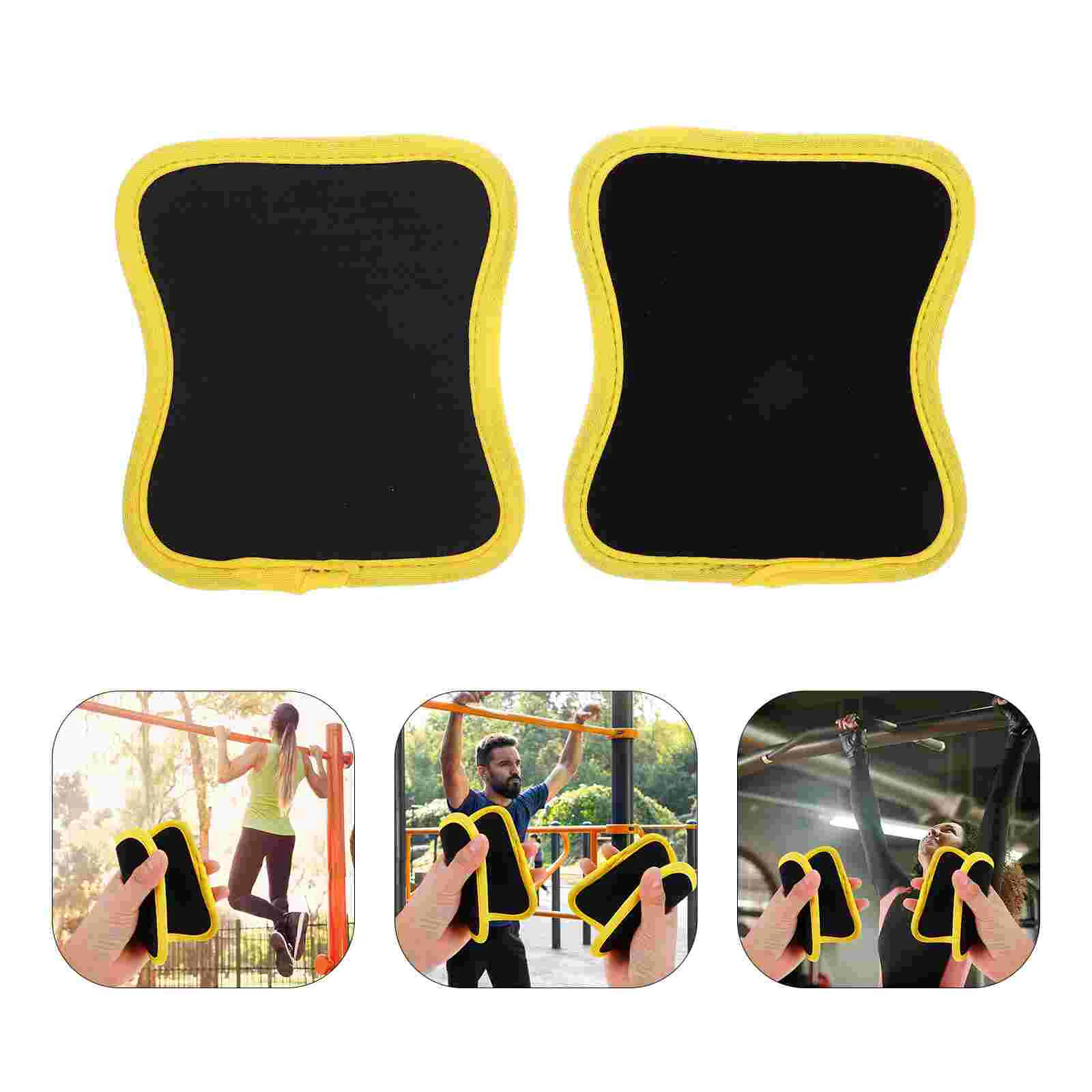 2pcs Antislip Gym Grip Pads Dumbbell Handle Cover PullUp Bars Protectors Weight Lifting Equipment Fitness Accessories Barbells