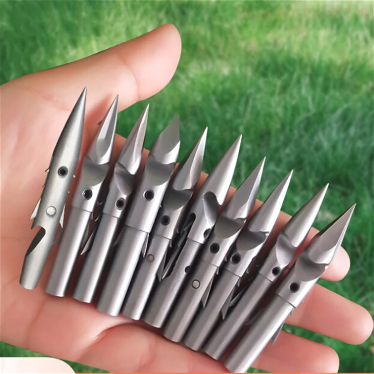 Stainless Steel Arrowhead Deepwater Fish Darts for Slingshot Hunting  Shooting Archery DIY crossbow Broadheads sharp pointed - AliExpress