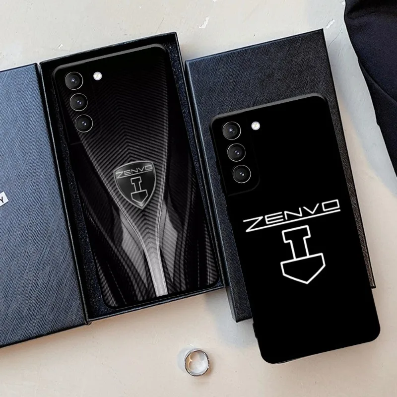 Custodia Per Telefono Zenvo Tsr Fatta A Mano Pura Per Samsung Galaxy S22 23 21 S20 Fe Ultra S10 S9 S8 Plus S10E Note 20Ultra 10Plus Cover