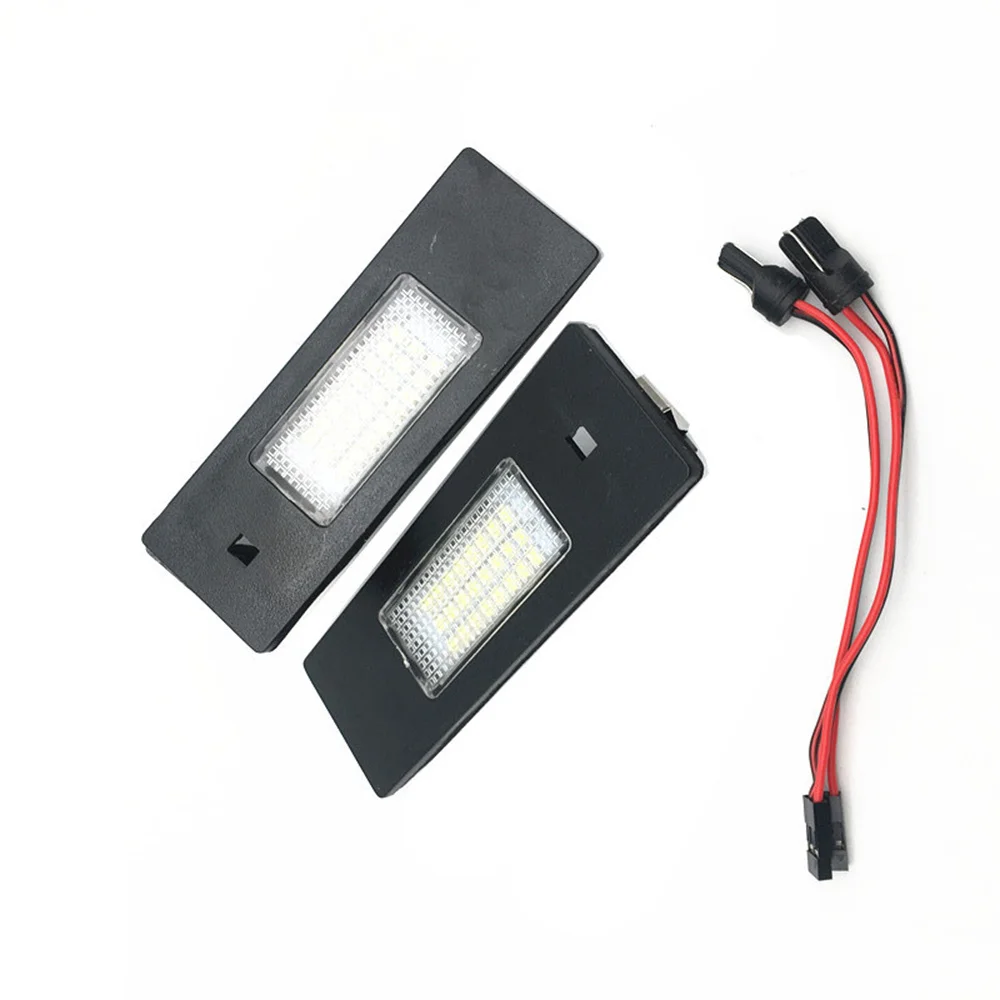 

LED License Number Plate Lamp Car Light Luz No Error for BMW 1 Series E81 E87 E63 E64 M6 E85 E86 Z4 F12 F13 F20 K48