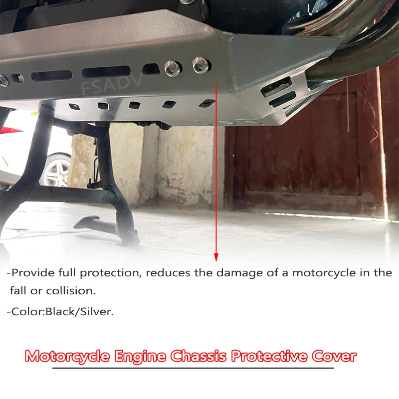 PGQSQVTXF Accessori Moto Copertura Di Protezione Del Motore Telaio