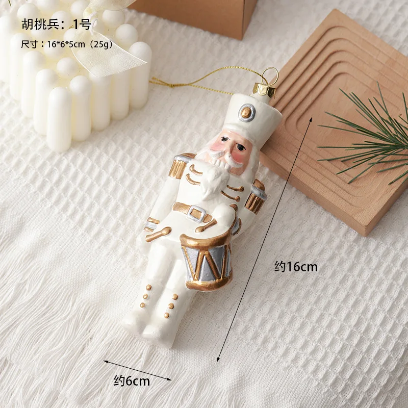 Christmas Decorations Pendants Creative Wreaths Snowflake Ornaments
