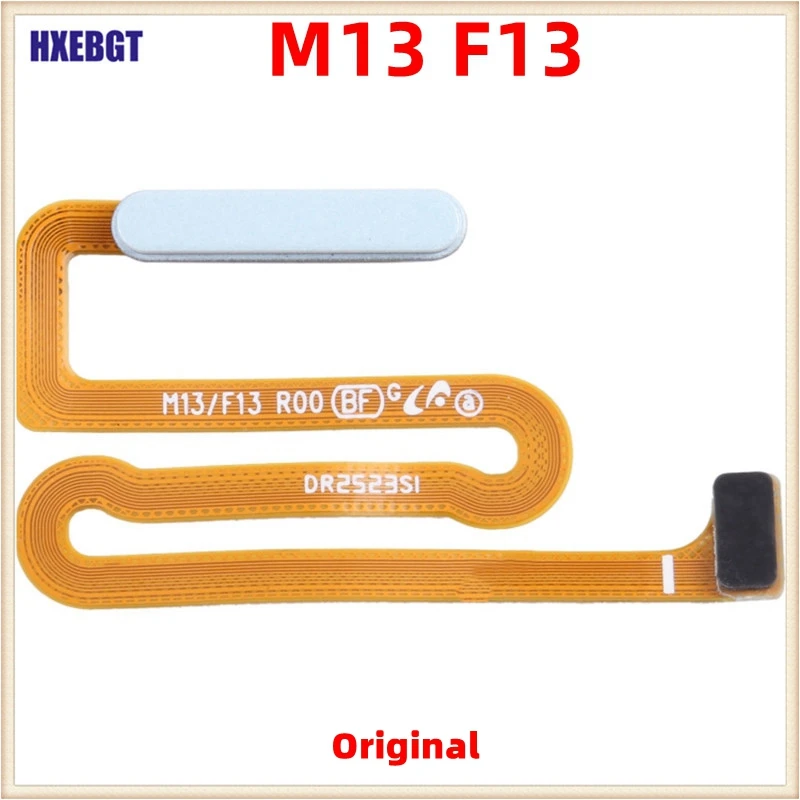 

Original Power Button Fingerprint Flex Cable For Samsung Galaxy M13 M135 F13 Touch ID Connect Flex Cable Replacement Part