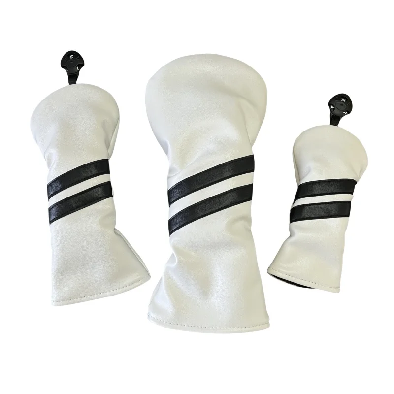 General Design Golf Wood Cover Driver Cover Fairway Woods Covers Hybrid UT Headcover Set Golf Accessories