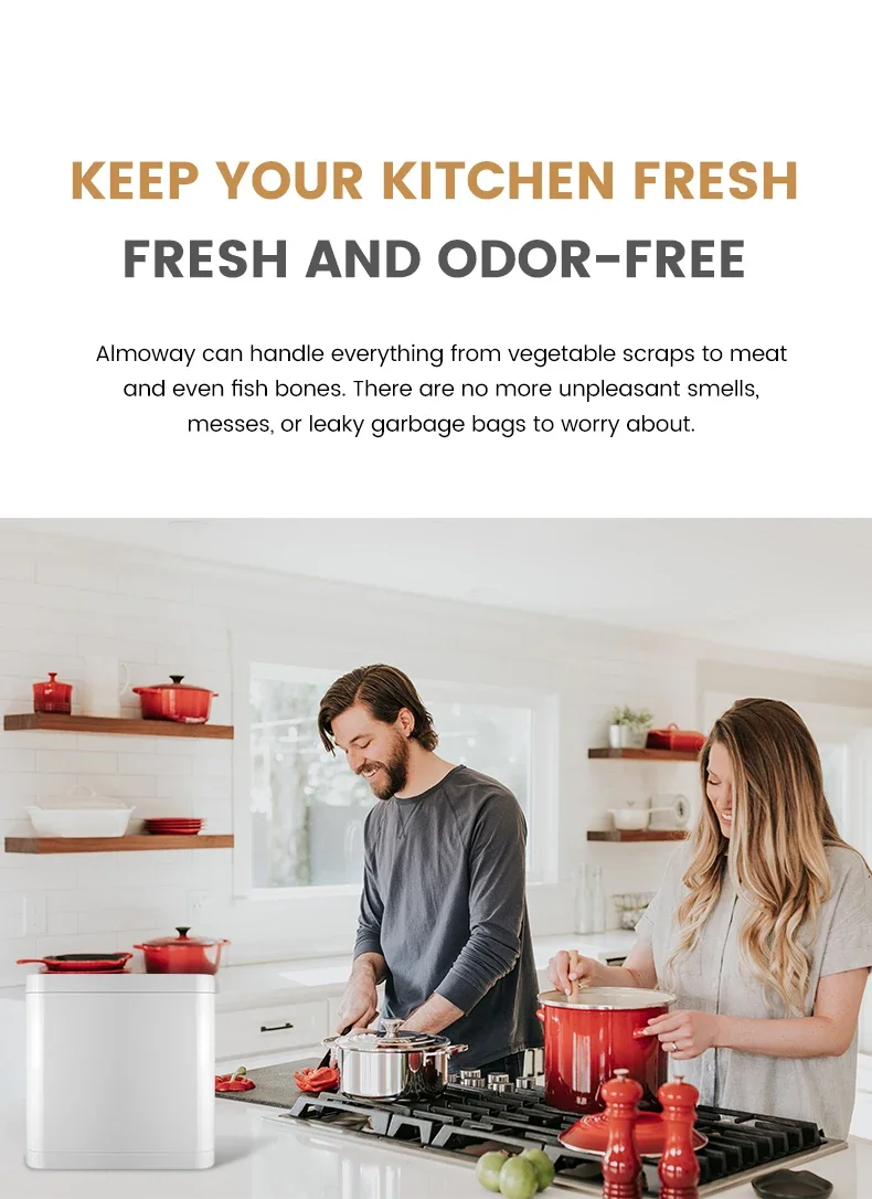 ODM supported Smart Waste Kitchen Composter for Nutrient fertilizer Turn Food Waste to Compost garbage disposals 18 ODM supported Smart Waste Kitchen Composter for Nutrient fertilizer Turn Food Waste to Compost garbage disposals 11