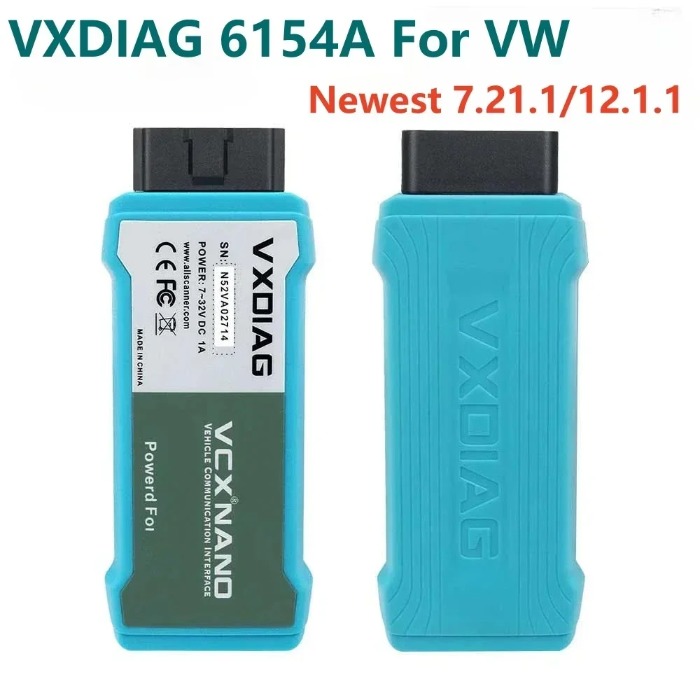 

Новейший диагностический сканер VXDIAG 6154A для VW, замена 5054A V7.2.1 WIFI VXDIAG VCX NANO OBD2 для Audi/Seat ECU Flash A +++