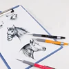 Creative Mechanical Pencil Set 0.5/0.7mm Replaceable Lead Automatic Pencil Office Writing Art Painting Tools Supplies Stationery 2