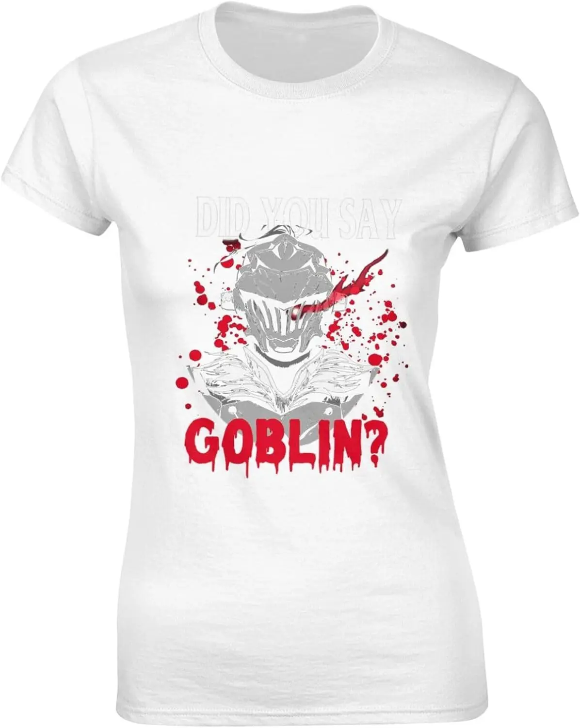 

Женская футболка Goblin Slayer, футболка с коротким рукавом, повседневный Топ