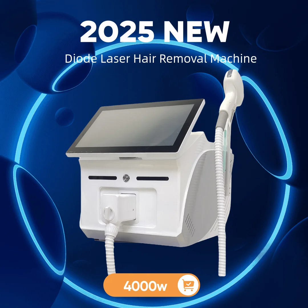 2025 diodo laser755 808 940 1064NM máquina de depilación multi longitudes de onda cabezal de enfriamiento láser indoloro EpilaTor cara cuerpo vello rem