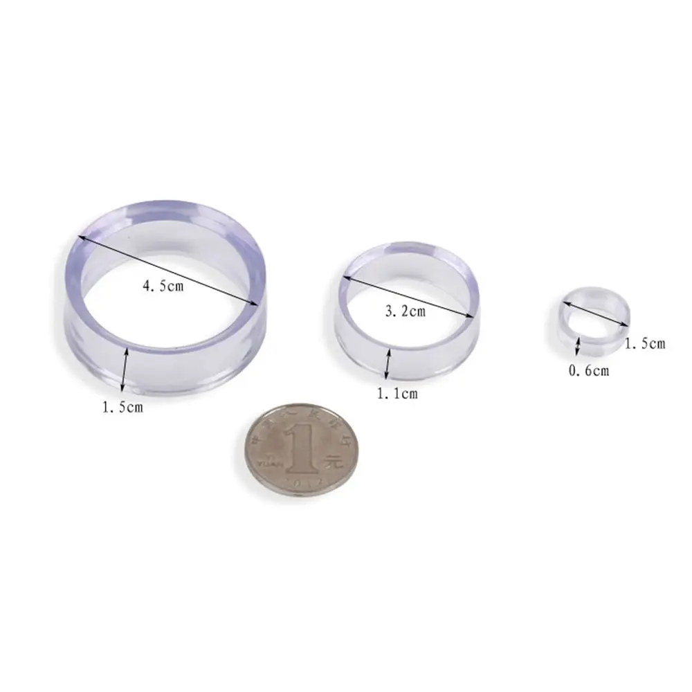 Kcgani Espositore Per Anelli In Acrilico Trasparente 5x5x5 Cm – Vetrina Con Cavalletto Per Anelli Da Campionato E Gioielli