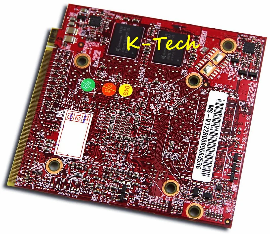 For ATI Mobility Radeon HD3470 HD 3470 256MB 216-0707009 Video