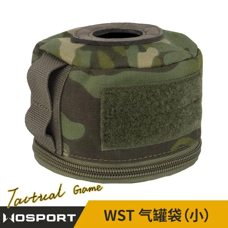 Air Canister Camouflage Bag (Small) Outdoor Camping Air Canister Custodia Protettiva Flat Air Canister Bag (Senza Contenitore)