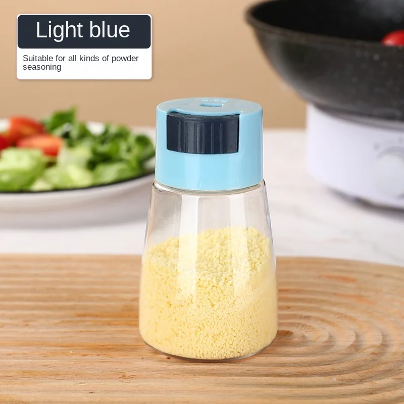 1Pcs Quantitative Salt Jar for Home Cooking and Seasoning Convenient Salt Dispenser for Kitchen Use
