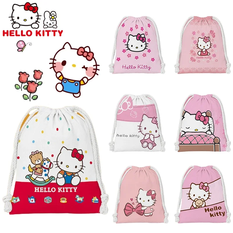 Drawstring Storage Bag Hello Kitty