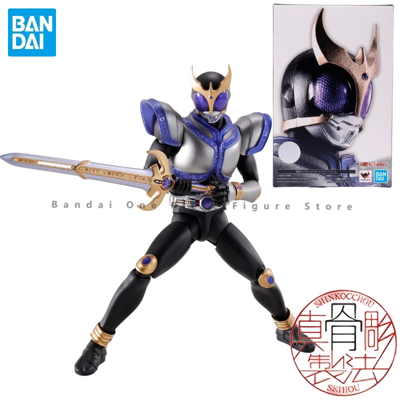 

In Stock Original Bandai SHF Real Bone Sculpture Kamen Rider Kuuga Titan Form Action Figure Exquisite Gift Anime Toy Model