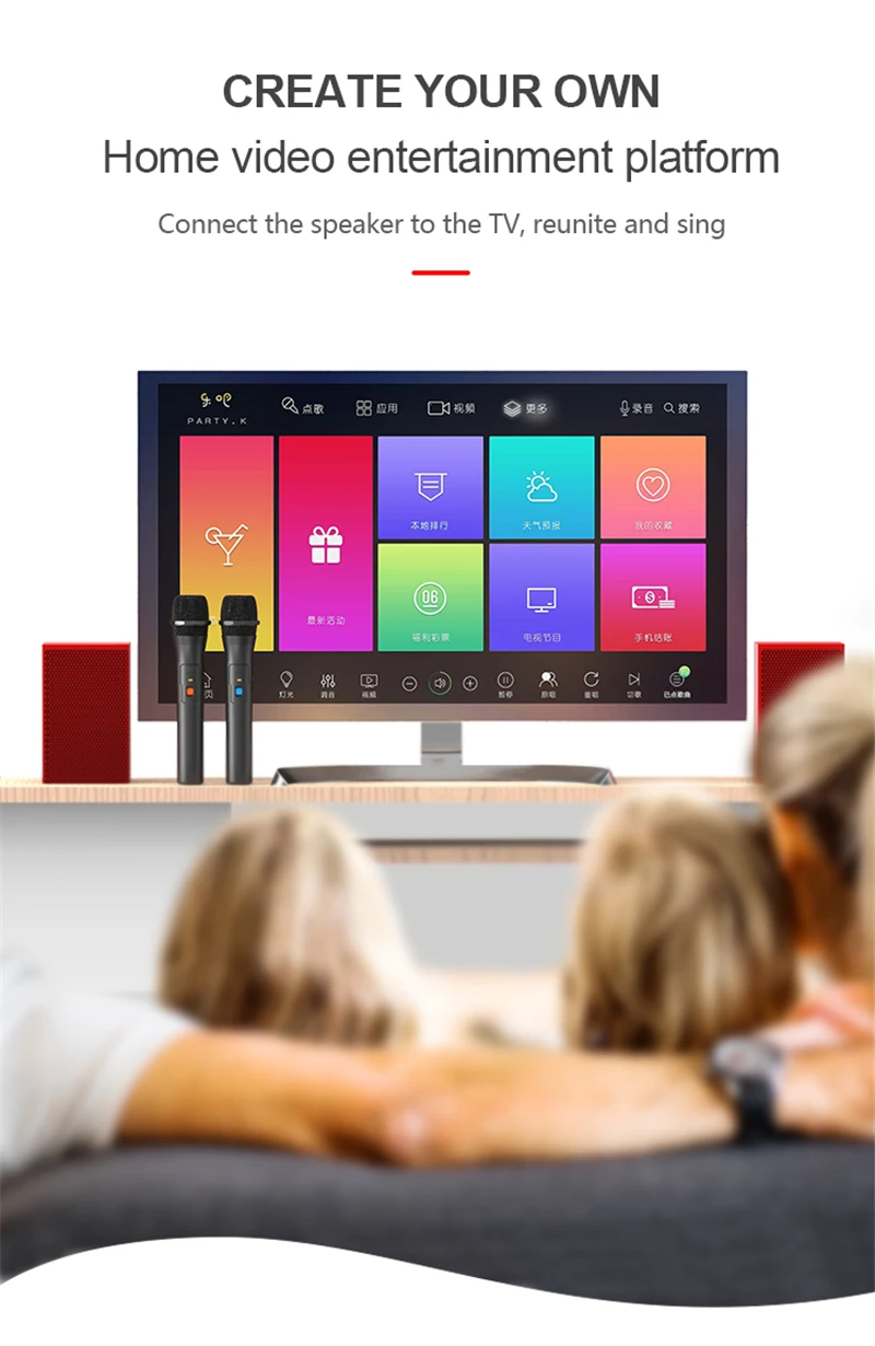 VHF Wireless Handheld Microphone For Recording Stage Speakers Singing Parties Karaoke ABS Paint Universal Wireless Microphone