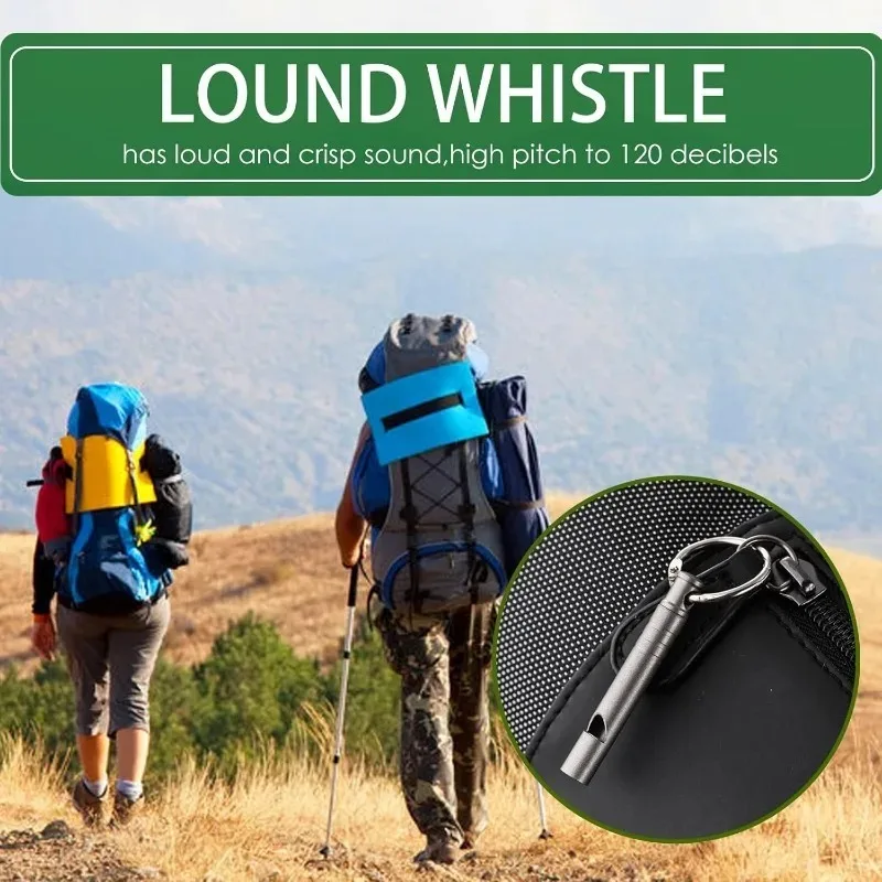 Titanium Emergency Survival Whistle 4