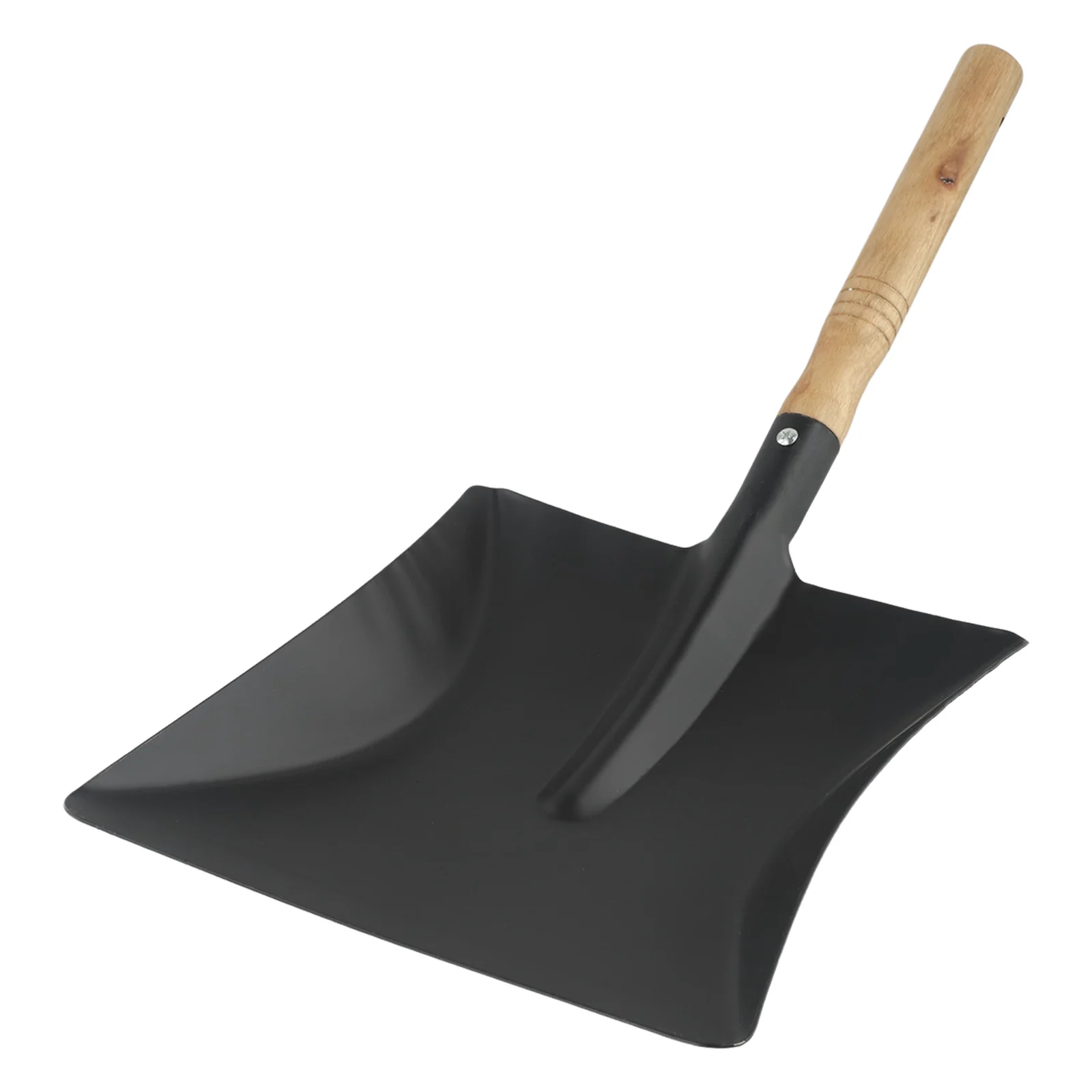Ash Removal Tool 1 Pcs Household Commodity Parts Indoor Chimney Shovel Ash Shovel 40 Cm Fireplace Cleaning Iron Material Steel Dustpan