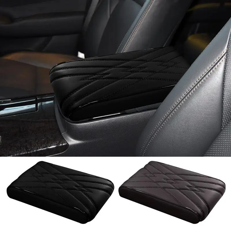 

Car Armrest Pad wear resistant Auto Car Center Console Cover waterproof Automobile Cushion Mat Automotive Accessory For Vehicle