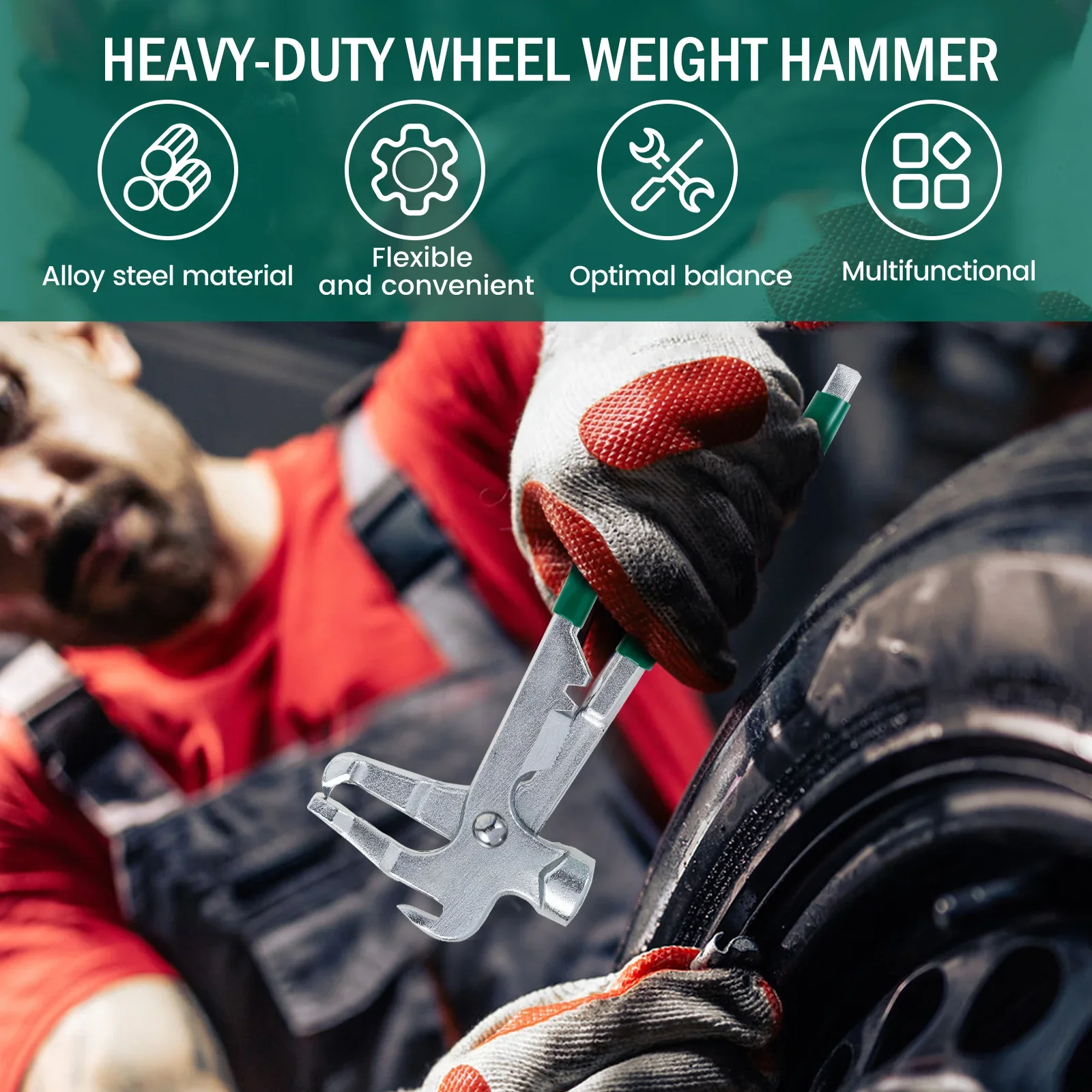 Tire Balancer Hammer and Pliers Tool