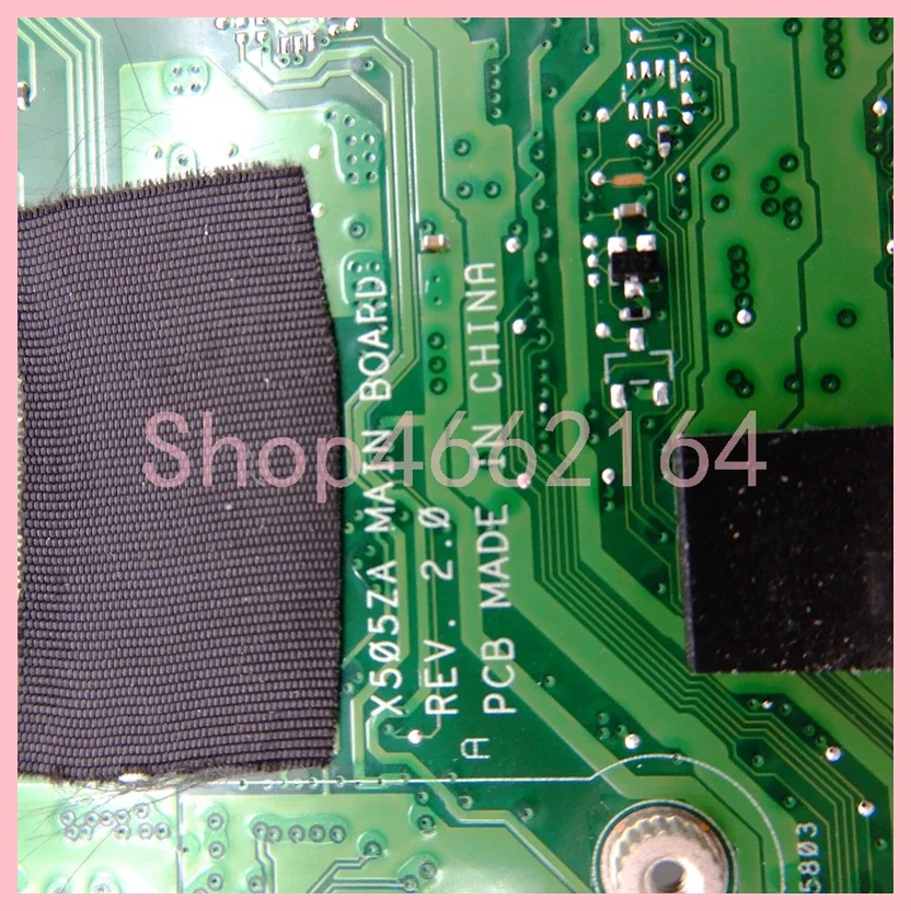 Placa-mãe para Laptop para Asus X505za R32200u R5-2500u 4gb de Ram X505za X505z F505z K505z A505z Rx505z Notebook Mainboard - Imagem 6