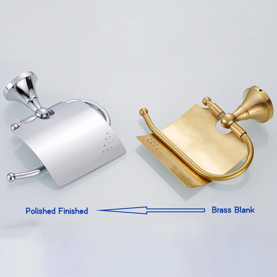 Chrome Bathroom Hardware Set Brass Chrome Double Towel Bar Toilet Brush Shelf WC Paper Roll Holder for Bathroom Accessories Set paper towel holder toilet paper holder bathroom hardware set