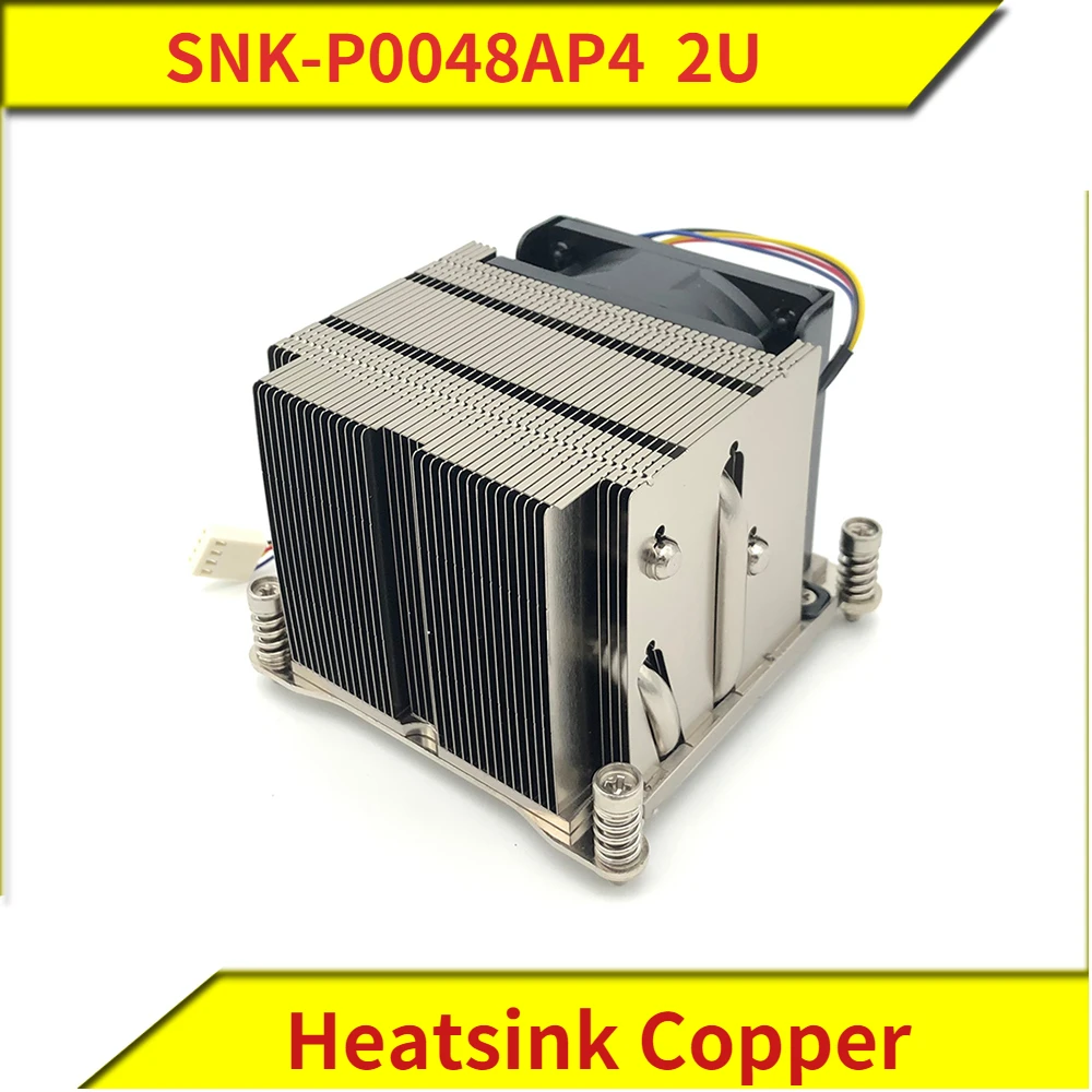 

_ 2U активный прямоугольный квадратный радиатор, подходящий для SuperMicro LGA2011 SNK P0048AP4, радиатор из меди