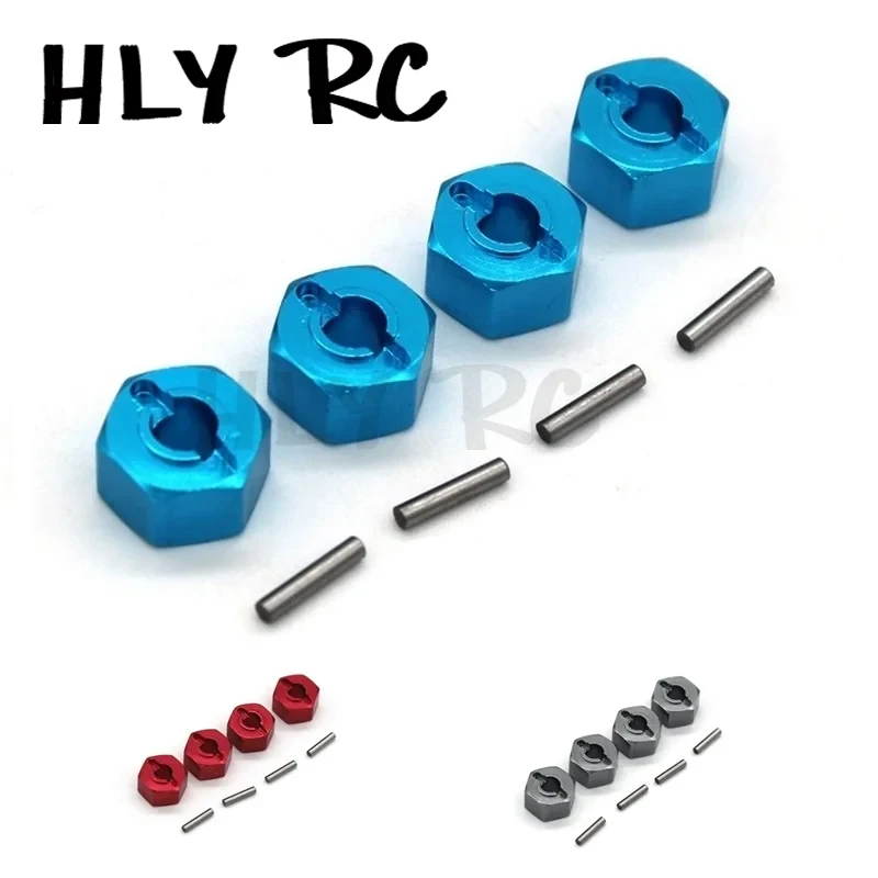 

MJX Hyper Go H16 16207 16208 16209 16210 14301 4 шт. металлический 12 мм шестигранный адаптер ступицы колеса обновленные детали для радиоуправляемых автомобилей аксессуары