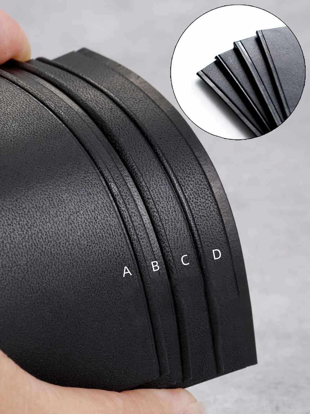 MOZHE 440C Stainless Steel Leather Creaser Tips Creasing Heater Head M5 Thread Making Arched Edge and Decoration Line leather tools leather craft tools leather craft tool
