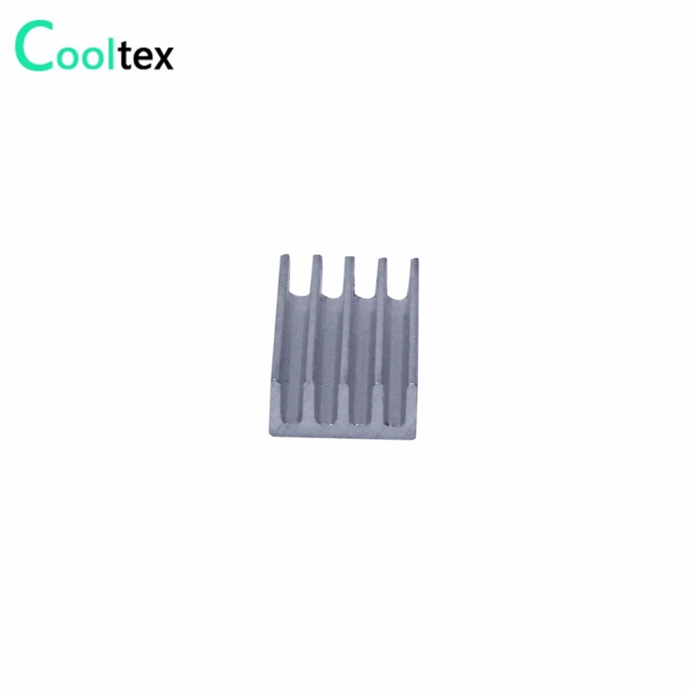 (50 개/몫) 20x11x5mm 알루미늄 방열판 라디에이터 칩 전자 냉각기 냉각