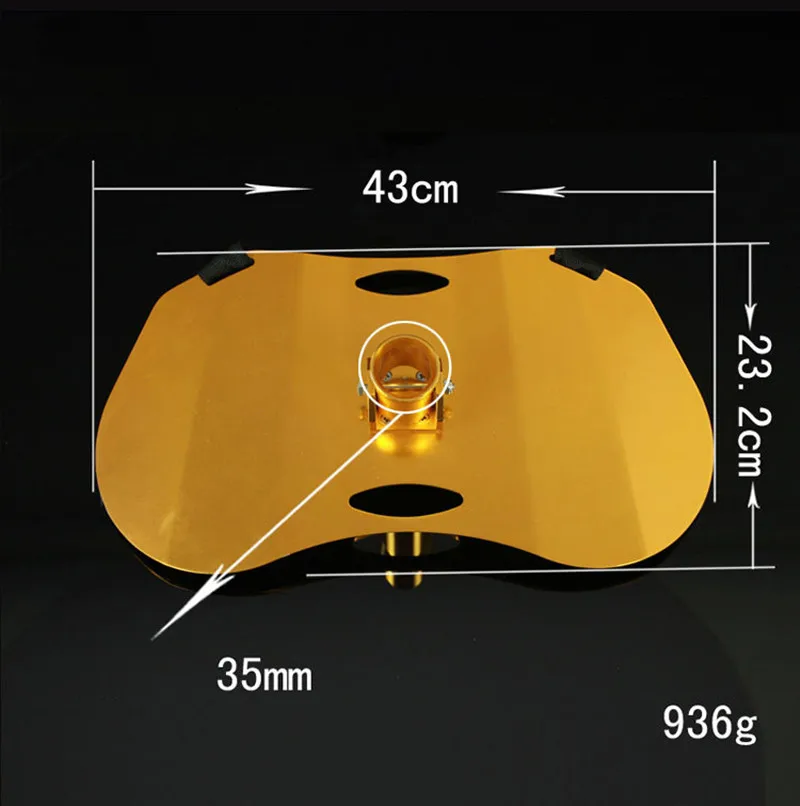 Description Picture 2 of itemLarge Size Sea Fishing Top Waist Protection Aluminium alloy Fishing Boat Waist Belt  Belly Top Waist Fish Pole Supporter Holder