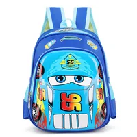 NEW Disney boys car Cartoon boys  bag  frozen School children kindergarten backpack boy book bag 1-6 years old 4