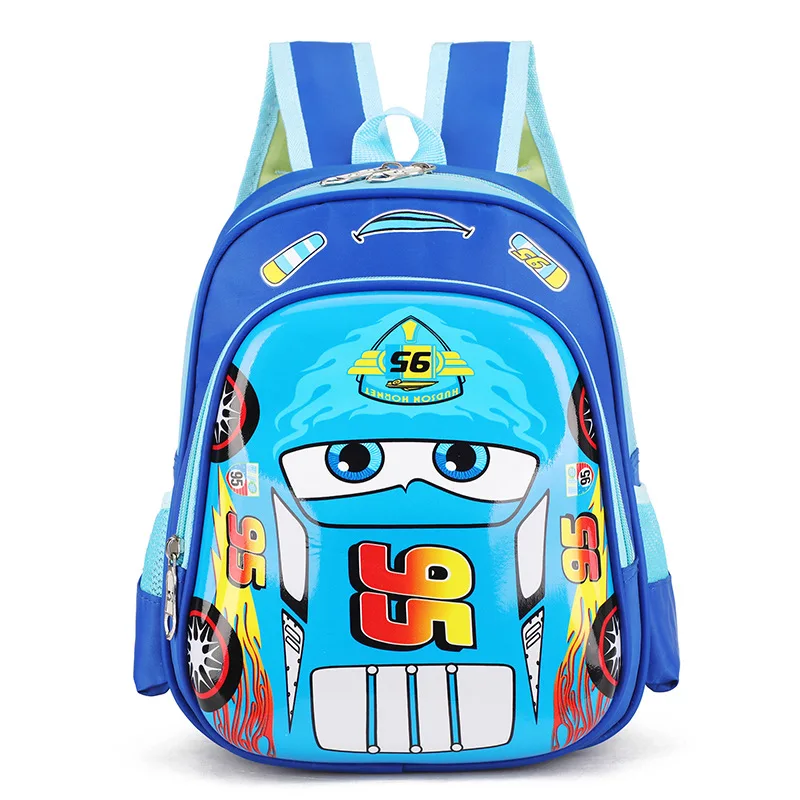 NEW Disney boys car Cartoon boys  bag  frozen School children kindergarten backpack boy book bag 1-6 years old 4