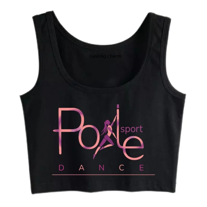 

Lasting charm Poledancer Aesthetic Y2k Harajuku Gothic Crop Top Female Clothing